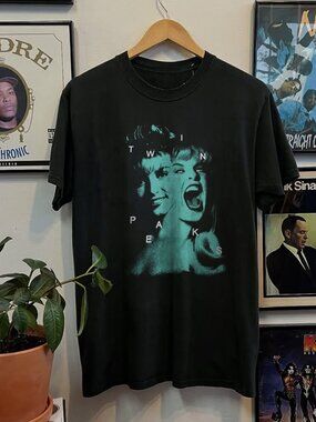 Twin Peaks Laura Palmer Vintage Black Tee